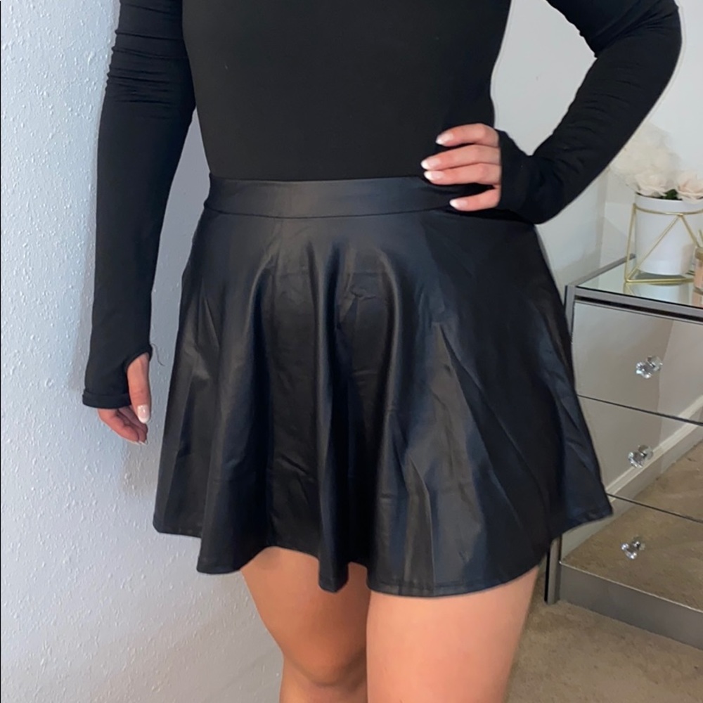 Black skirt